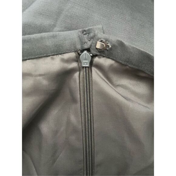 Dana Buchman Smoked Pearl Silk‎ Wool Dress Pants Size 14 - Picture 5 of 6